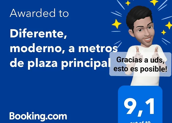 Diferente, Moderno, A Metros De Plaza Principal